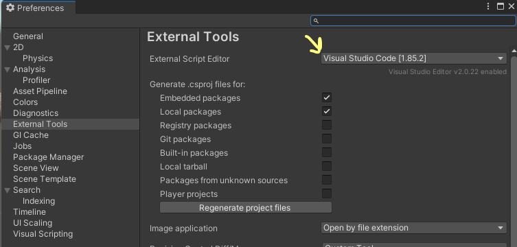 Visual Studio Code as External Script Editor